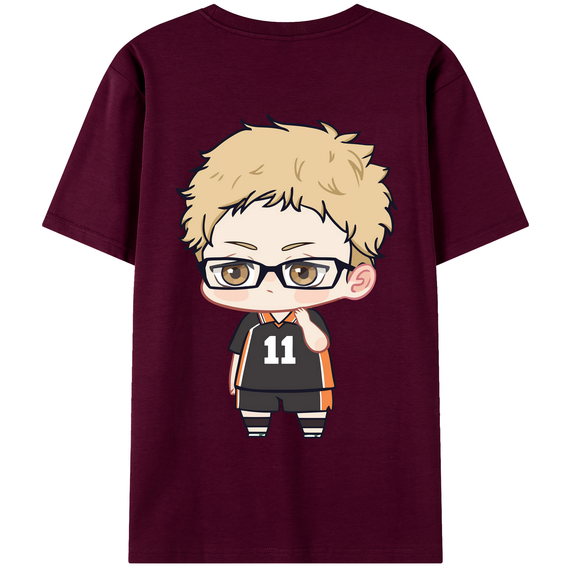 （画像用） ハイキュー!! Haikyu!! レディース半袖Tシャツ(バックプリント)